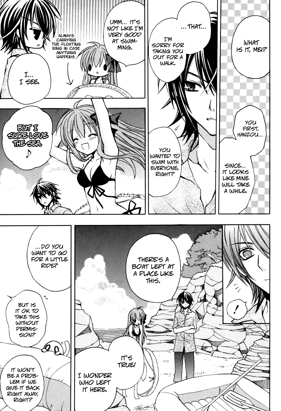 Tokyo Innocent Chapter 24 page 21 - Chapter 24: Love at the Beach and Vacation on the Sea!?