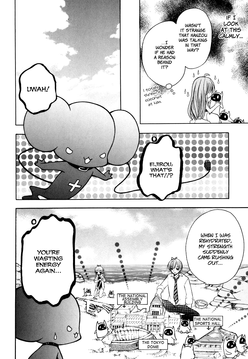 Tokyo Innocent Chapter 26 page 6 - Chapter 26: Contrary Youkai and Reverse Island (part 2)