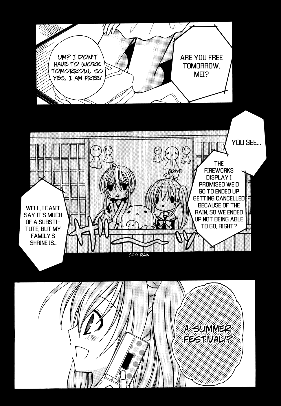 Tokyo Innocent Chapter 28 page 4 - Chapter 28: August 31st and OO ~Summer Festival~