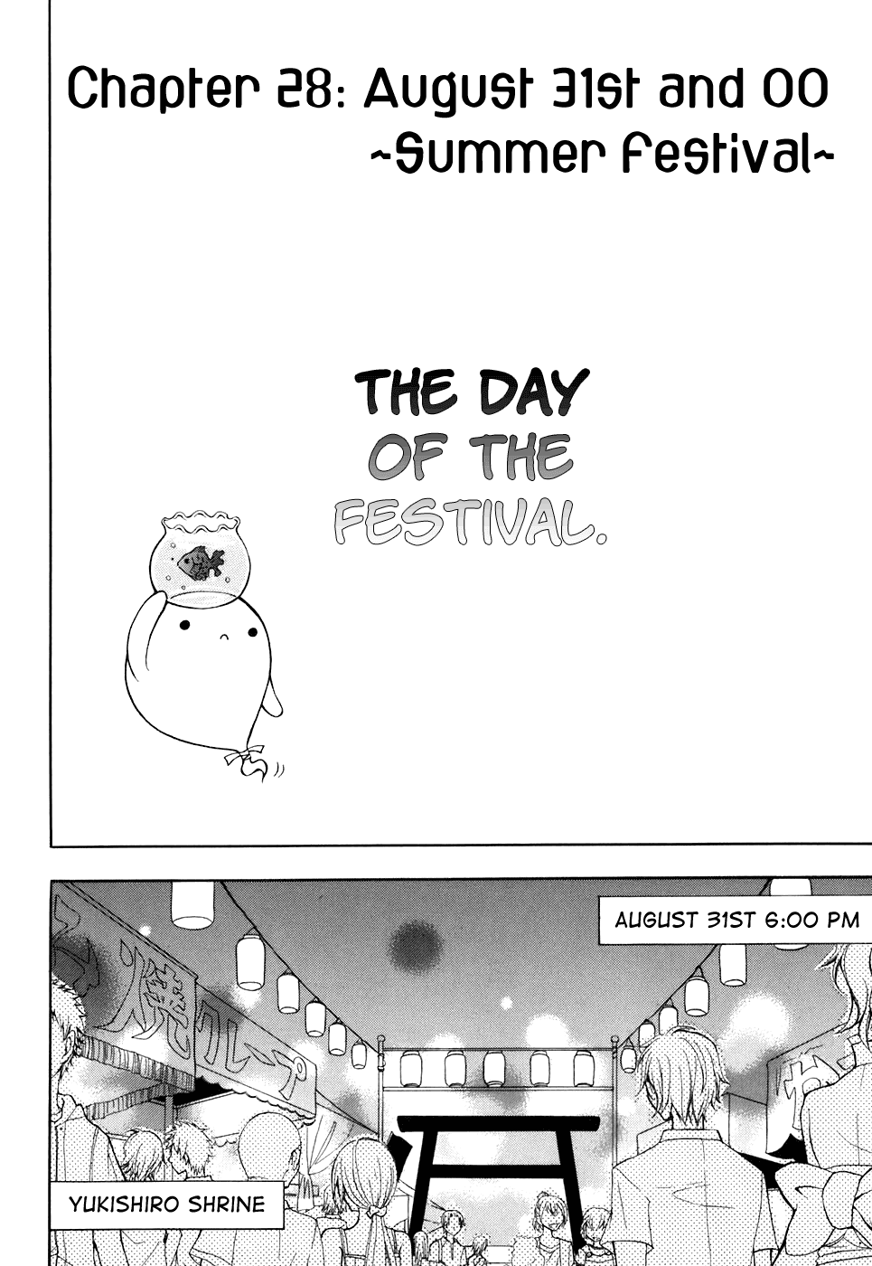 Tokyo Innocent Chapter 28 page 6 - Chapter 28: August 31st and OO ~Summer Festival~