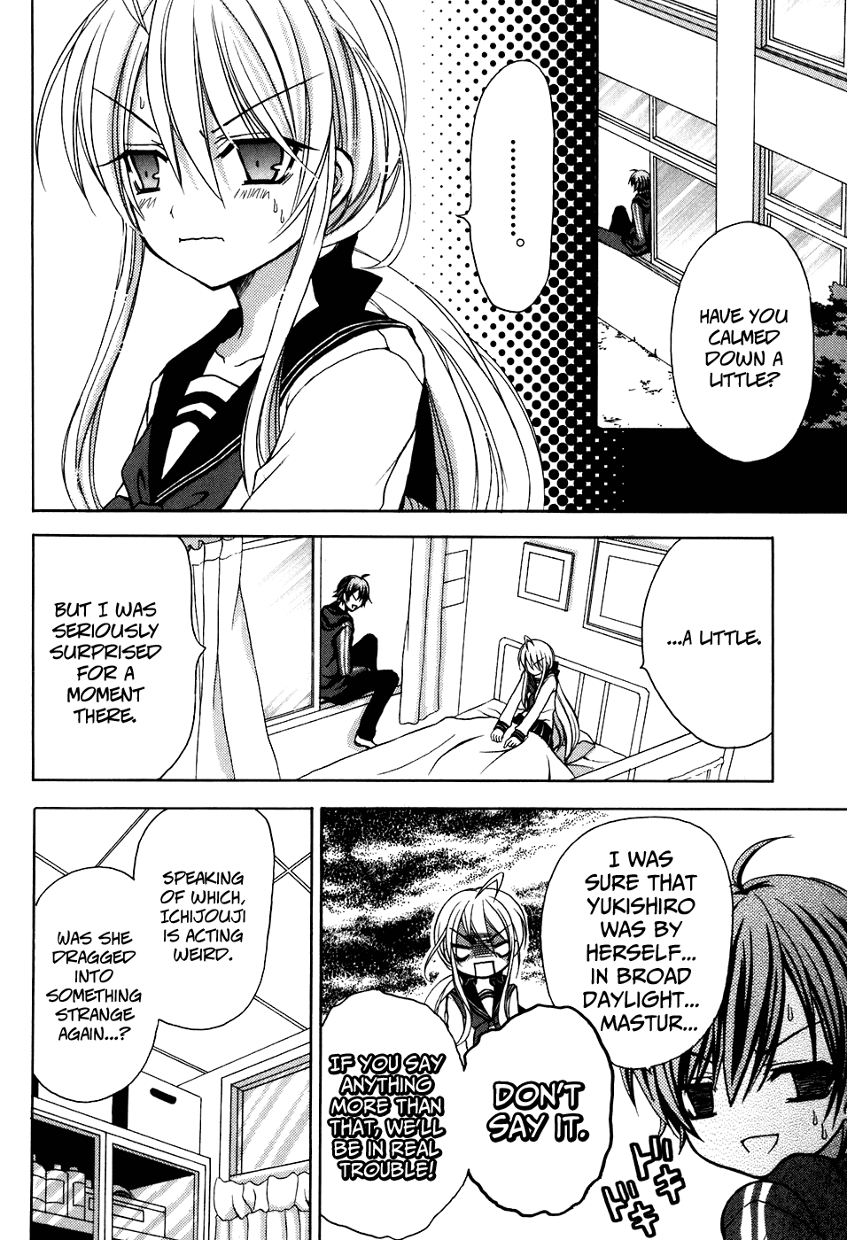 Tokyo Innocent Chapter 31 page 7 - Chapter 31: The Night Before the Culture Festival and Lilith's Temptation (part 3)