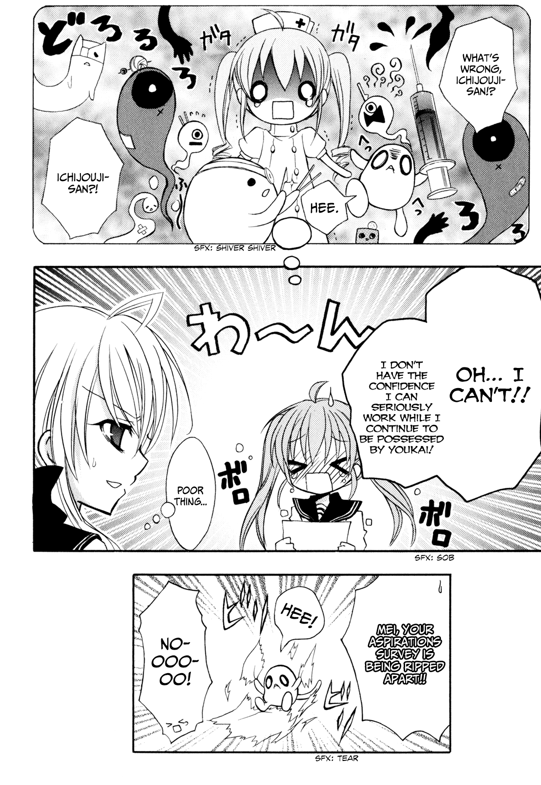 Tokyo Innocent Chapter 39.5 page 15 - Chapter 39.5: Future Aspirations Survey and Everyone's Dreams + Special Side Story