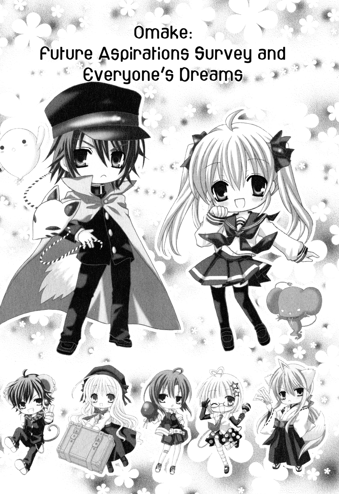 Tokyo Innocent Chapter 39.5 page 2 - Chapter 39.5: Future Aspirations Survey and Everyone's Dreams + Special Side Story