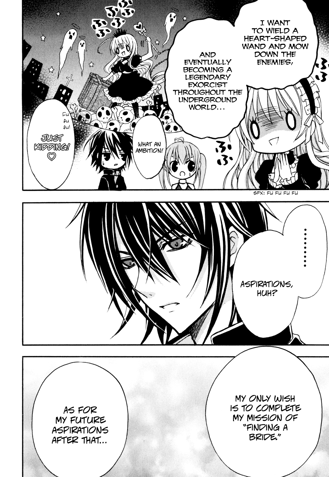 Tokyo Innocent Chapter 39.5 page 5 - Chapter 39.5: Future Aspirations Survey and Everyone's Dreams + Special Side Story