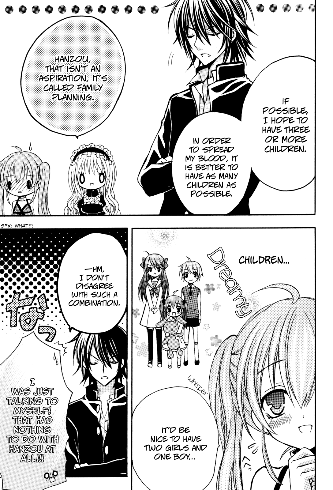 Tokyo Innocent Chapter 39.5 page 6 - Chapter 39.5: Future Aspirations Survey and Everyone's Dreams + Special Side Story