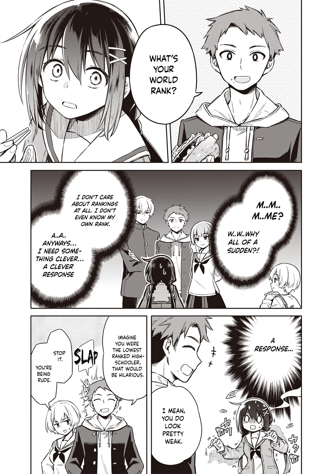 Tokyo KINOKO: The World's Strongest High School Girl with the Weakest Social Skills Chapter 1 page 5 - Chapter 1: The High School Girl Ranked #1 In The World