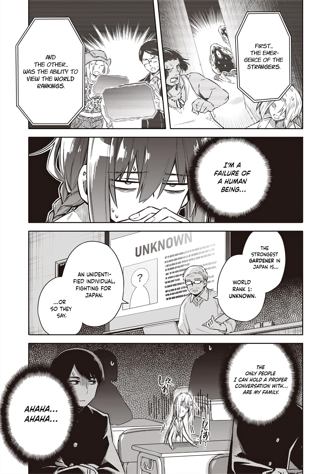Tokyo KINOKO: The World's Strongest High School Girl with the Weakest Social Skills Chapter 1 page 7 - Chapter 1: The High School Girl Ranked #1 In The World