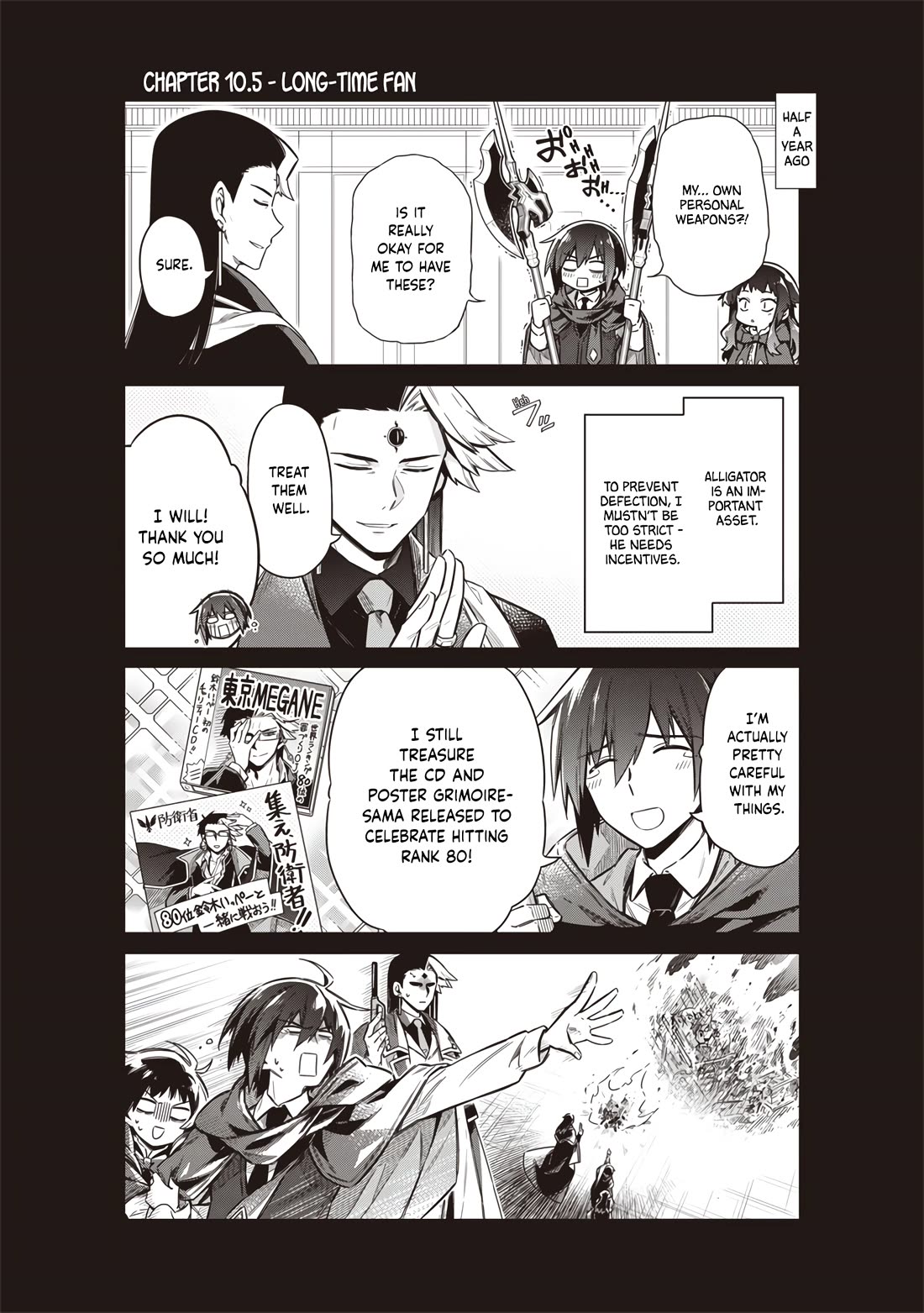 Tokyo KINOKO: The World's Strongest High School Girl with the Weakest Social Skills Chapter 10.5 page 1 - Chapter 10.5: Long Time Fan
