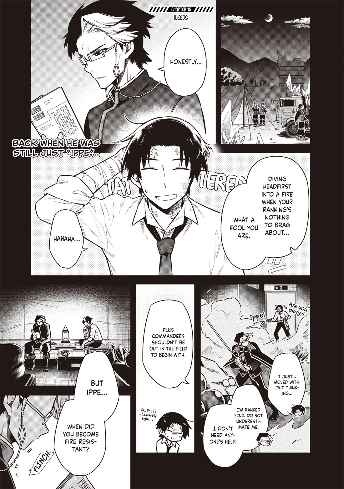 Tokyo KINOKO: The World's Strongest High School Girl with the Weakest Social Skills Chapter 16 page 1 - Chapter 16: Weeds