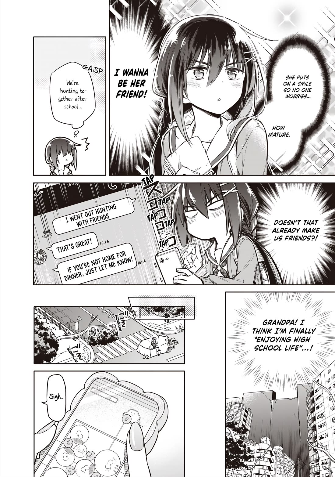 Tokyo KINOKO: The World's Strongest High School Girl with the Weakest Social Skills Chapter 2 page 23 - Chapter 2: Let's Become Friends