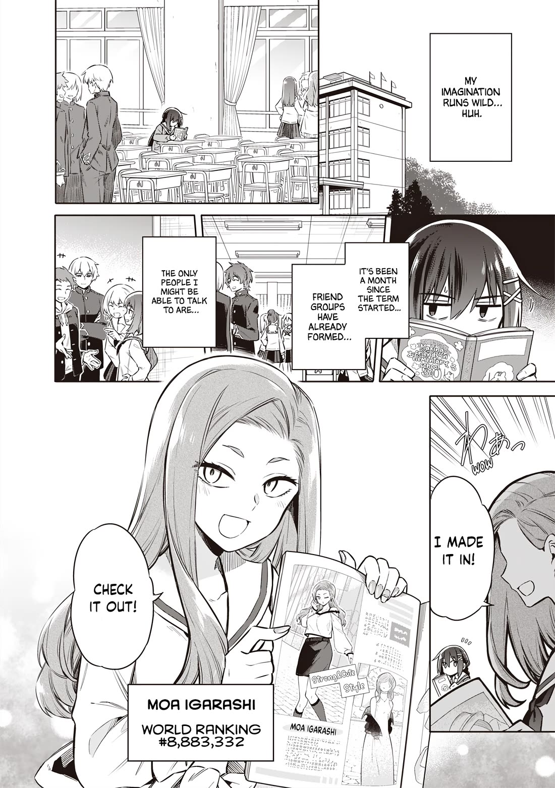 Tokyo KINOKO: The World's Strongest High School Girl with the Weakest Social Skills Chapter 2 page 9 - Chapter 2: Let's Become Friends