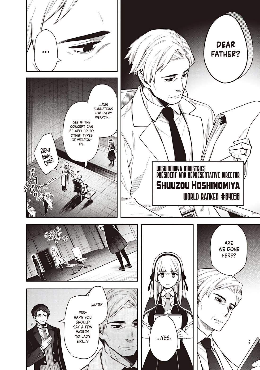 Tokyo KINOKO: The World's Strongest High School Girl with the Weakest Social Skills Chapter 22 page 2 - Chapter 22: Hoshinomiya Industries