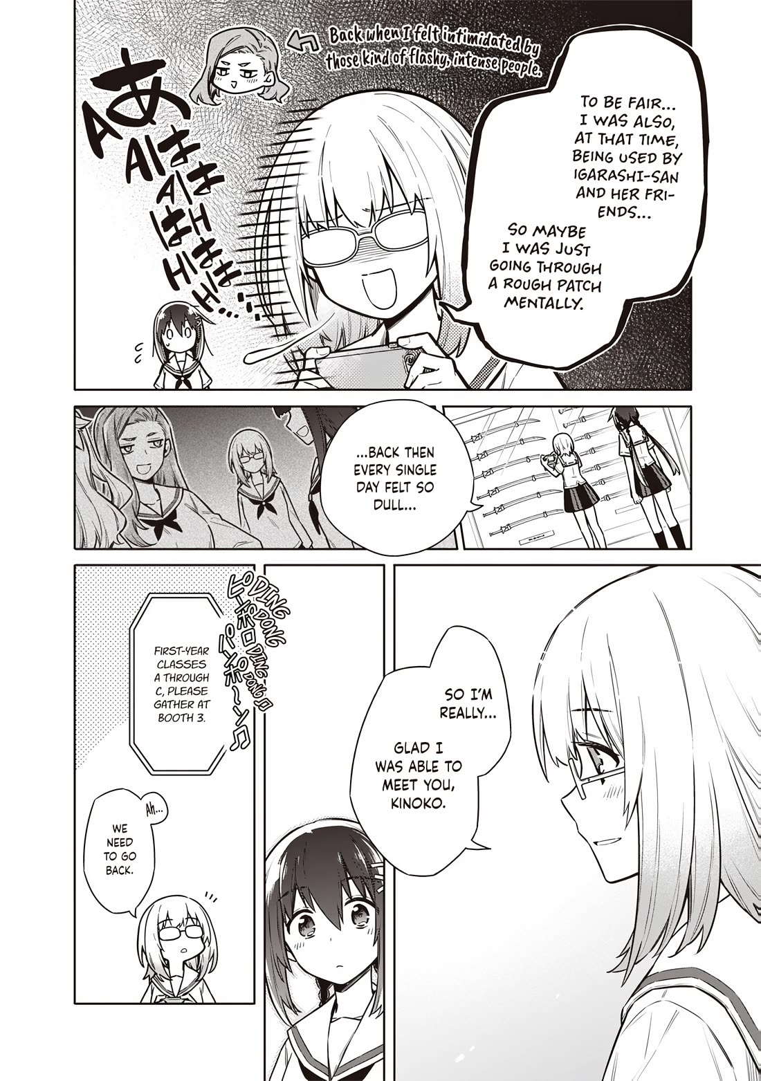 Tokyo KINOKO: The World's Strongest High School Girl with the Weakest Social Skills Chapter 23 page 8 - Chapter 23: Friends