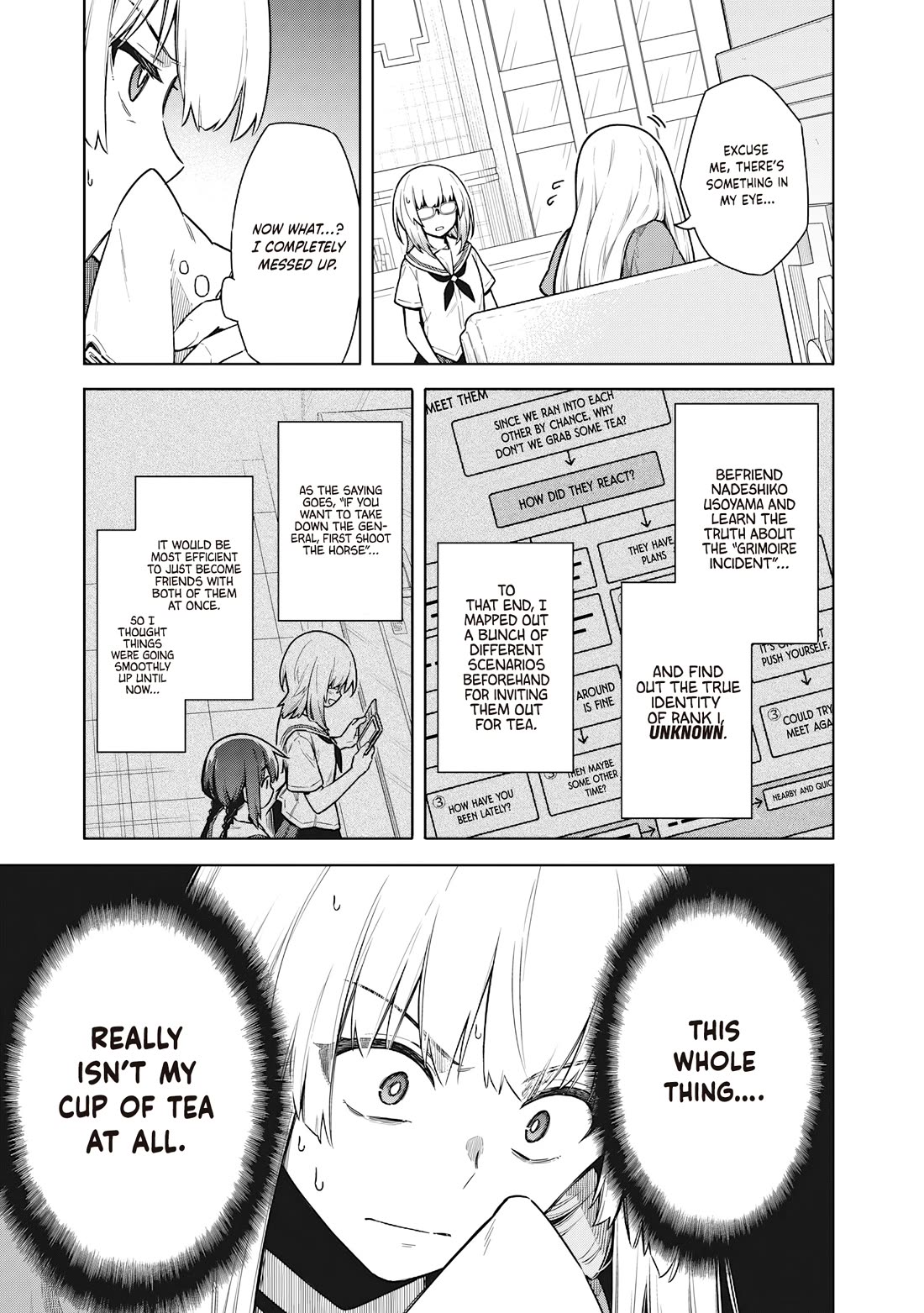 Tokyo KINOKO: The World's Strongest High School Girl with the Weakest Social Skills Chapter 24 page 13 - Chapter 24: Tea Party