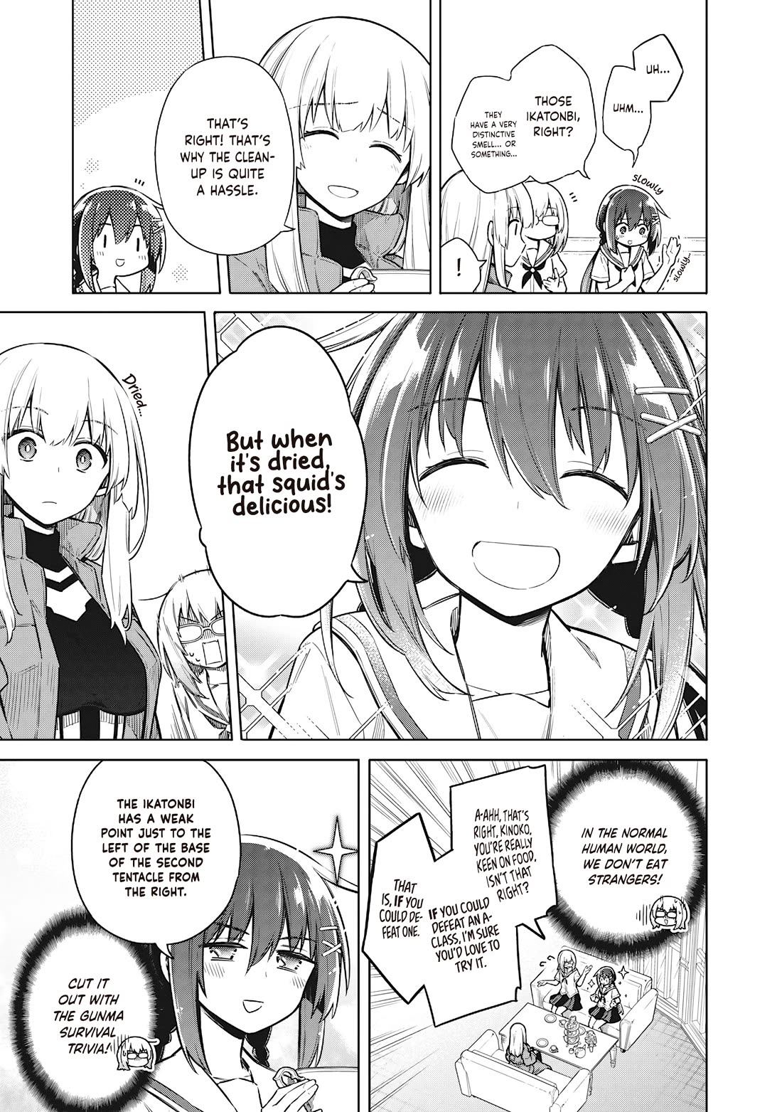 Tokyo KINOKO: The World's Strongest High School Girl with the Weakest Social Skills Chapter 24 page 17 - Chapter 24: Tea Party