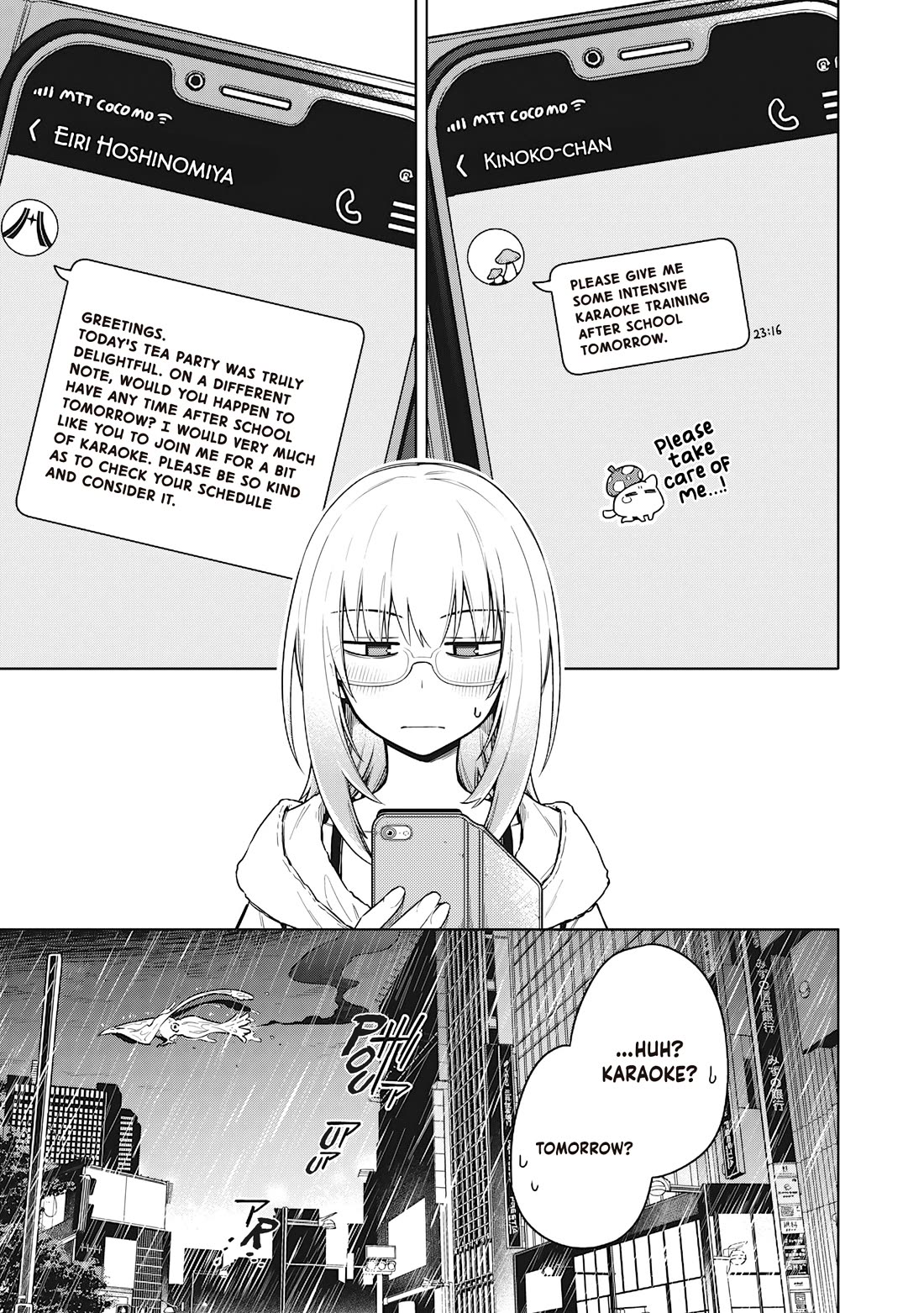 Tokyo KINOKO: The World's Strongest High School Girl with the Weakest Social Skills Chapter 24 page 23 - Chapter 24: Tea Party