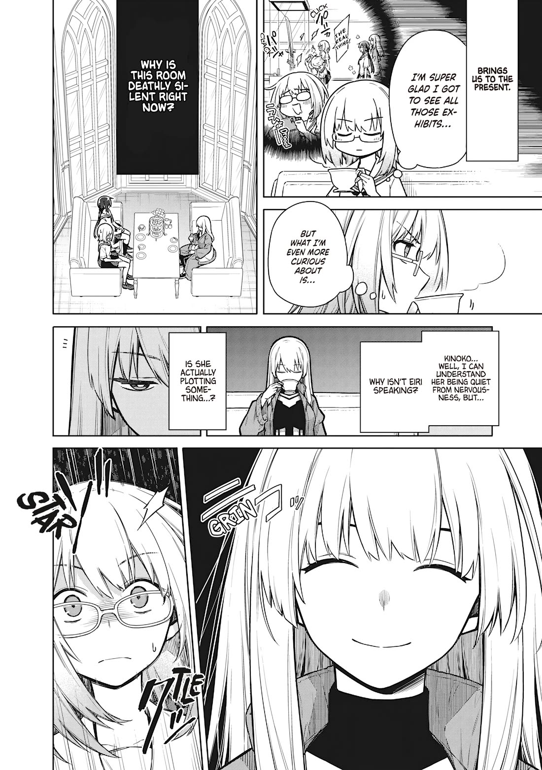 Tokyo KINOKO: The World's Strongest High School Girl with the Weakest Social Skills Chapter 24 page 8 - Chapter 24: Tea Party