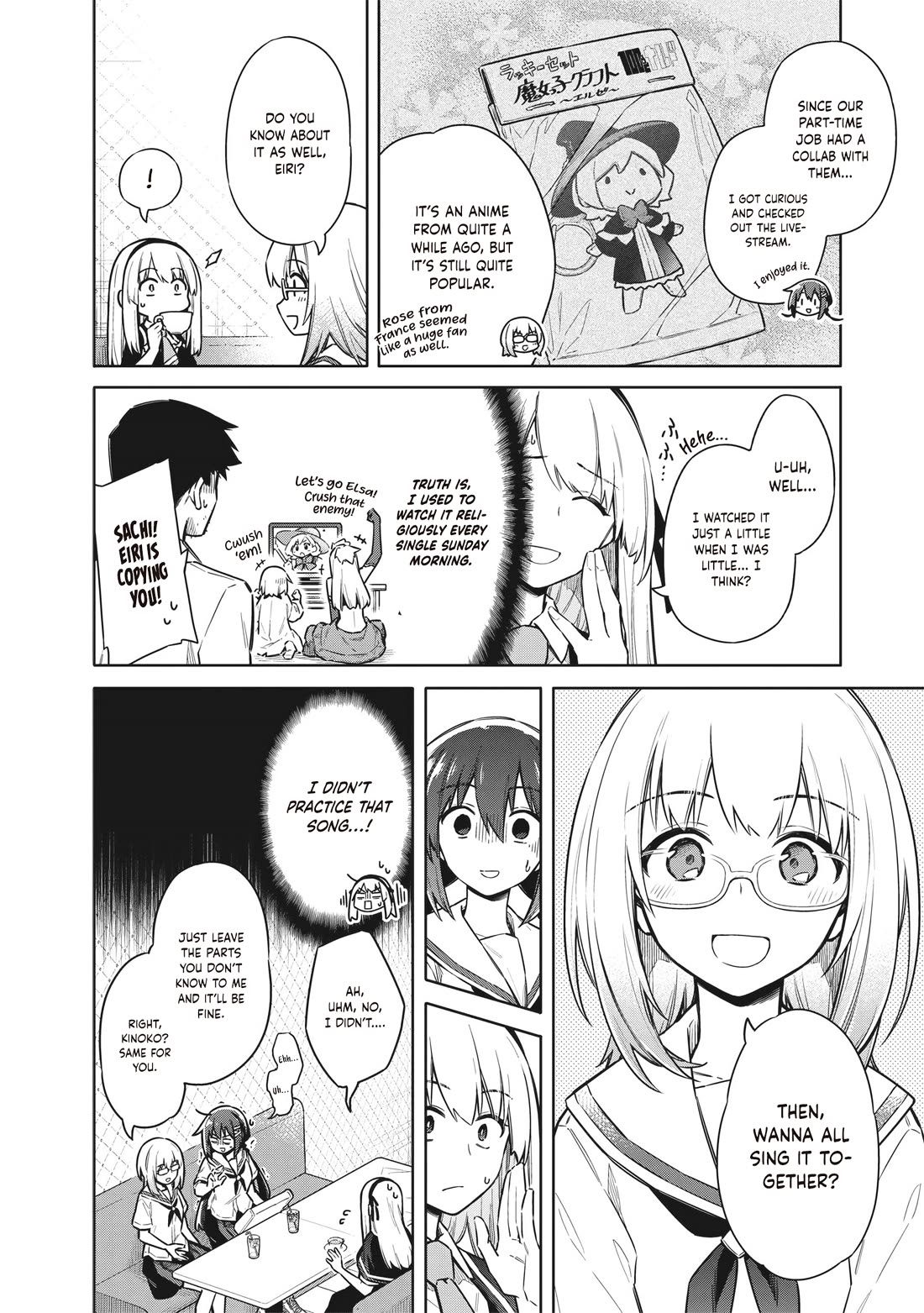 Tokyo KINOKO: The World's Strongest High School Girl with the Weakest Social Skills Chapter 25 page 12 - Chapter 25: Karaoke