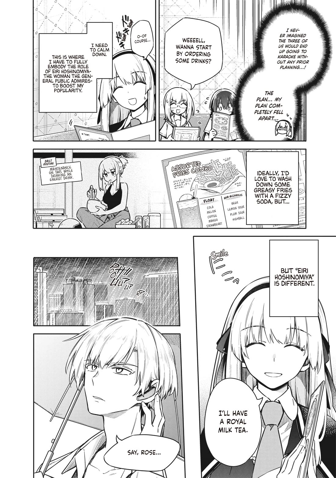 Tokyo KINOKO: The World's Strongest High School Girl with the Weakest Social Skills Chapter 25 page 8 - Chapter 25: Karaoke