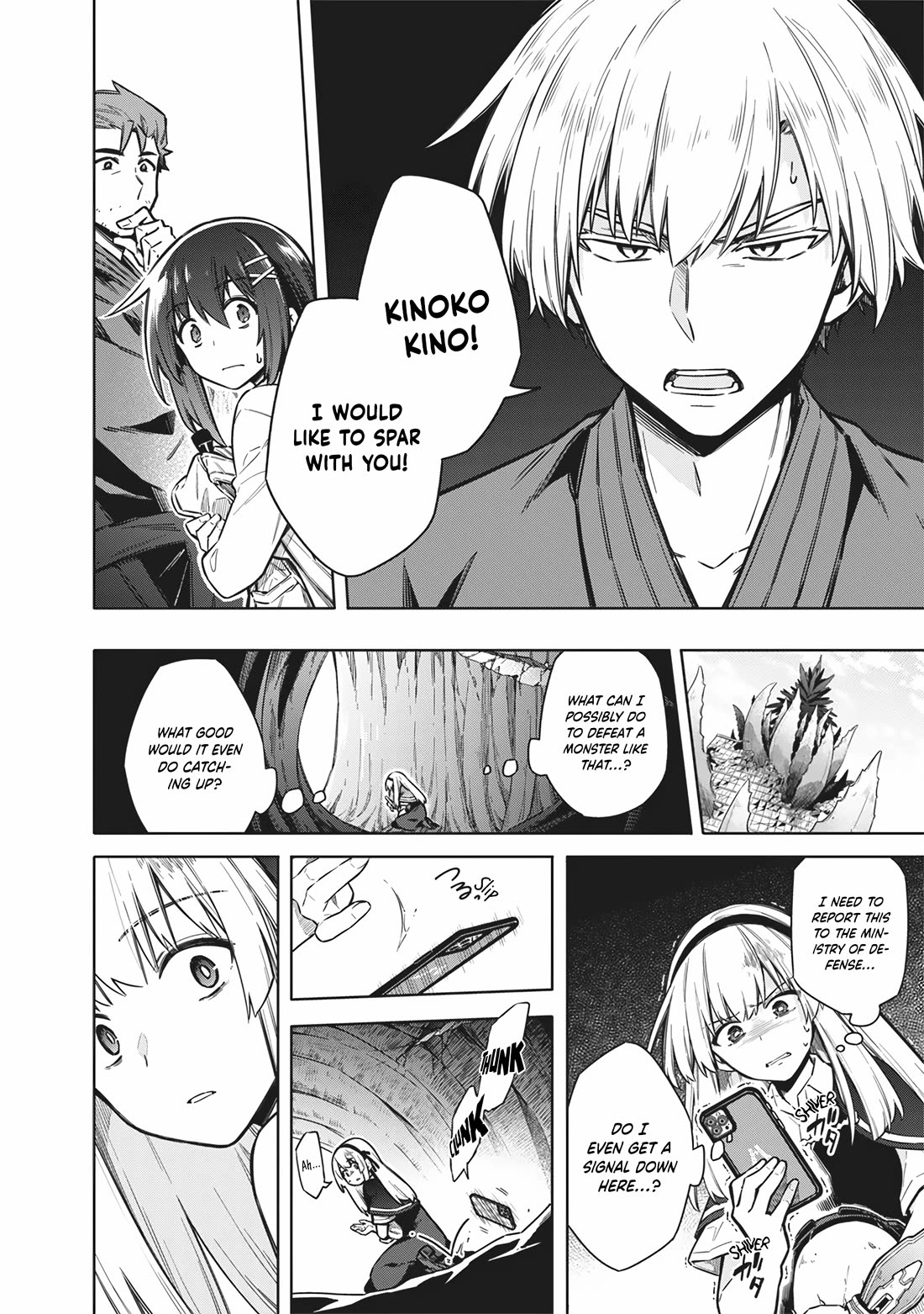 Tokyo KINOKO: The World's Strongest High School Girl with the Weakest Social Skills Chapter 28 page 16 - Chapter 28: Hesitation