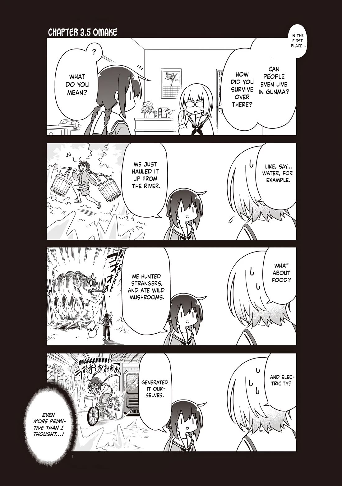 Tokyo KINOKO: The World's Strongest High School Girl with the Weakest Social Skills Chapter 3.5 page 1 - Chapter 3.5