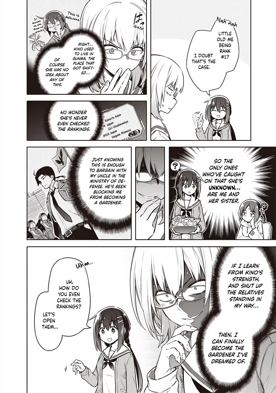Tokyo KINOKO: The World's Strongest High School Girl with the Weakest Social Skills Chapter 3 page 7 - Chapter 3: Our Promise