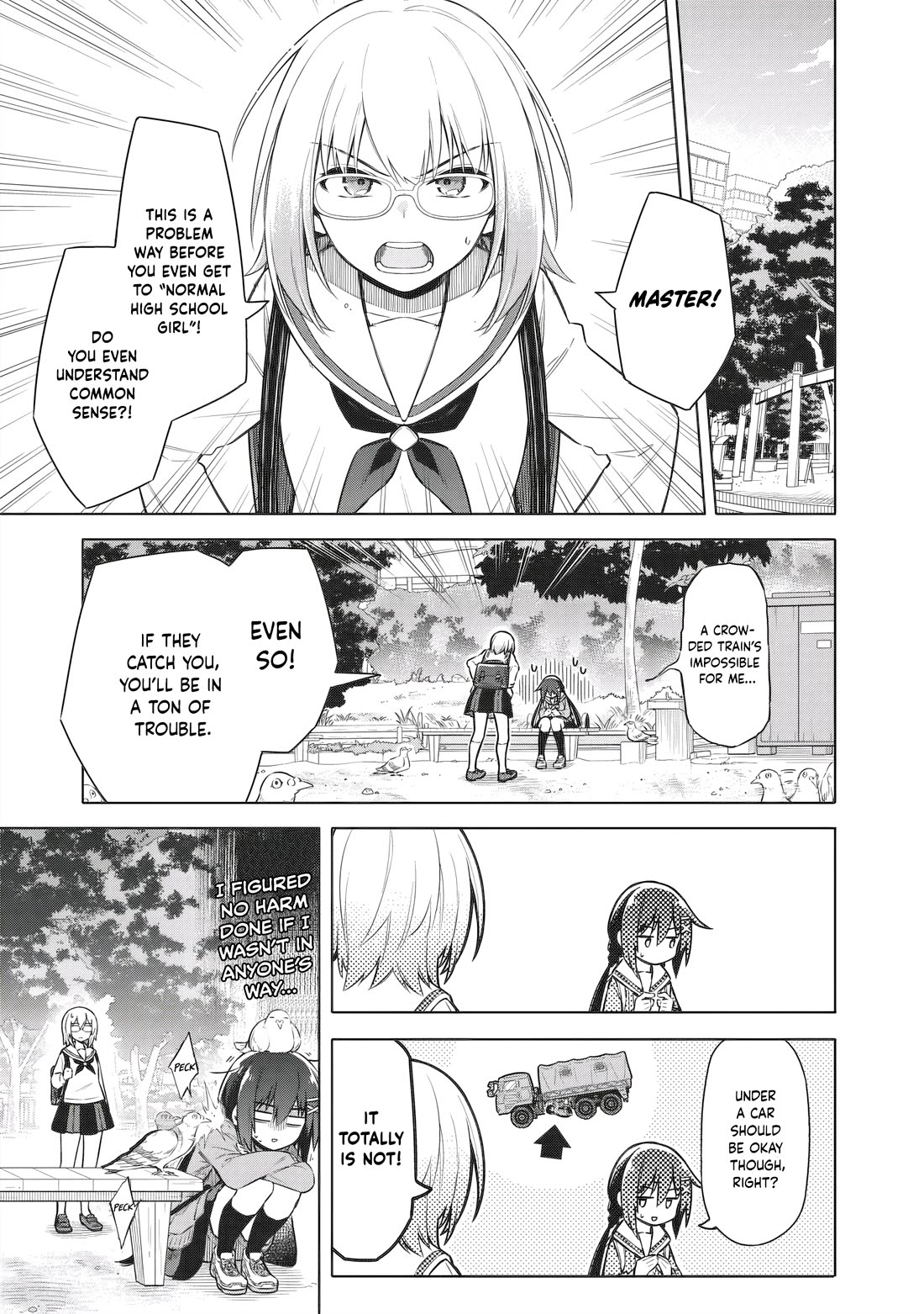 Tokyo KINOKO: The World's Strongest High School Girl with the Weakest Social Skills Chapter 4 page 3 - Chapter 4: Towards Normal