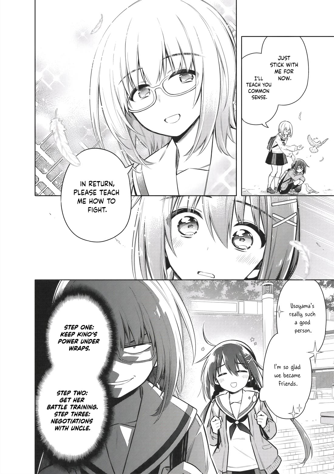 Tokyo KINOKO: The World's Strongest High School Girl with the Weakest Social Skills Chapter 4 page 4 - Chapter 4: Towards Normal