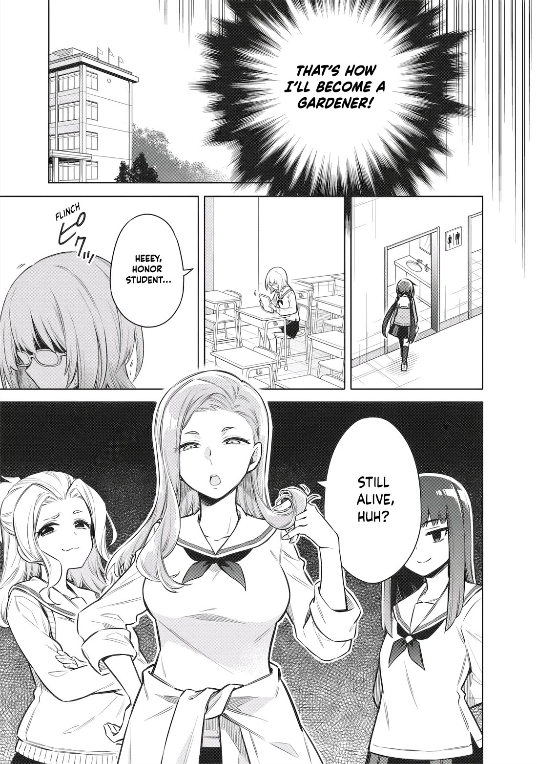 Tokyo KINOKO: The World's Strongest High School Girl with the Weakest Social Skills Chapter 4 page 5 - Chapter 4: Towards Normal