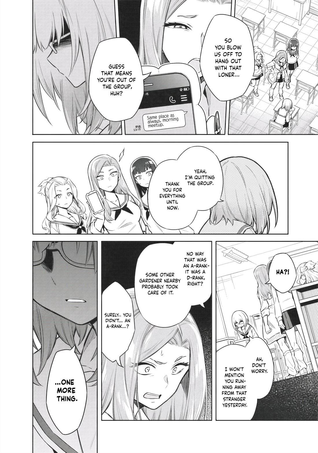 Tokyo KINOKO: The World's Strongest High School Girl with the Weakest Social Skills Chapter 4 page 6 - Chapter 4: Towards Normal