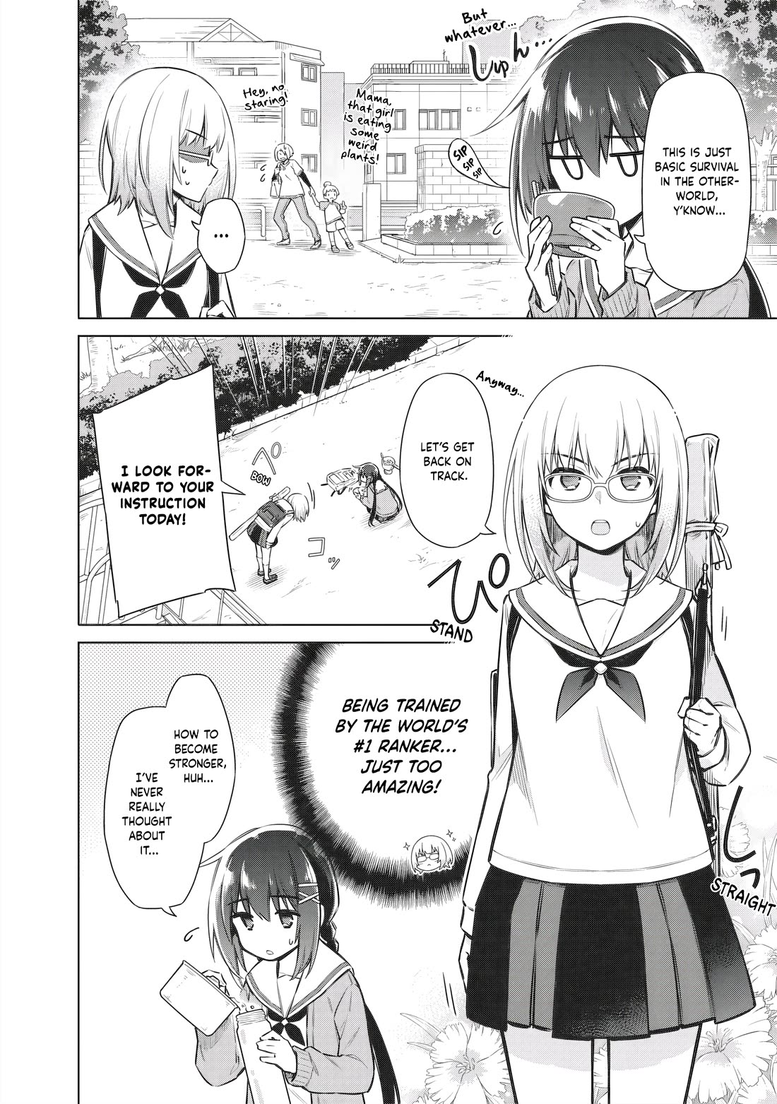 Tokyo KINOKO: The World's Strongest High School Girl with the Weakest Social Skills Chapter 5 page 2 - Chapter 5: Stranger-Hunting Gig
