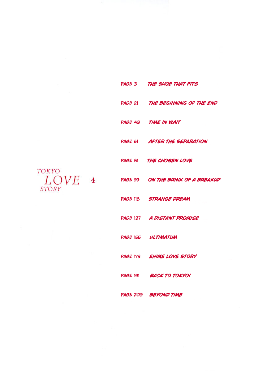 Tokyo Love Story Chapter 35 page 4 - Chapter 35: The Shoe That Fits
