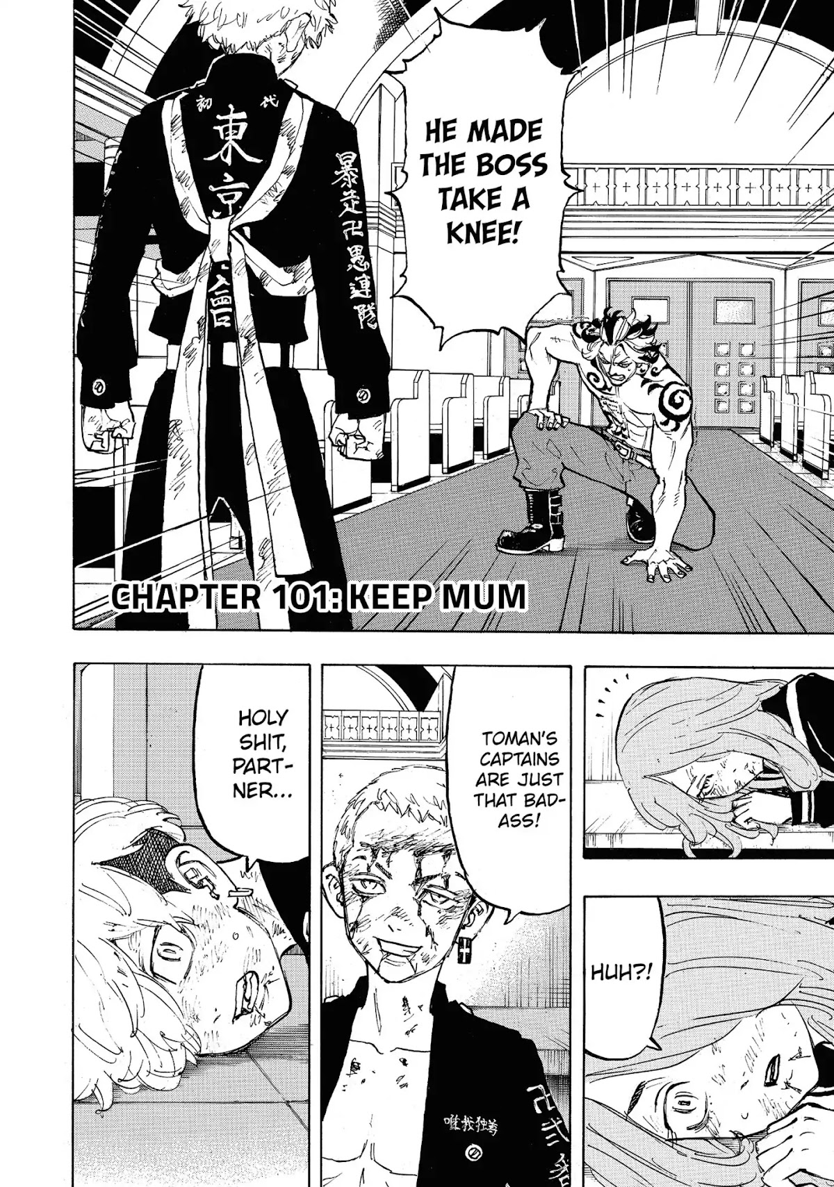 Tokyo Manji Revengers Chapter 101 page 2 - Chapter 101: Keep mum