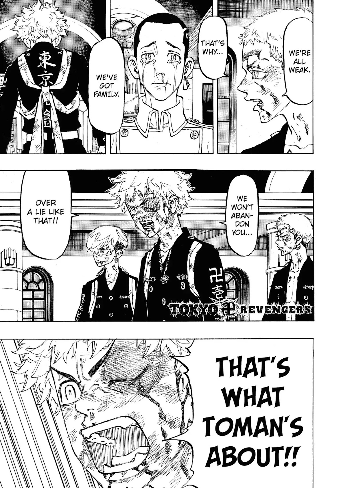Tokyo Manji Revengers Chapter 102 page 1 - Chapter 102: Salute Someone