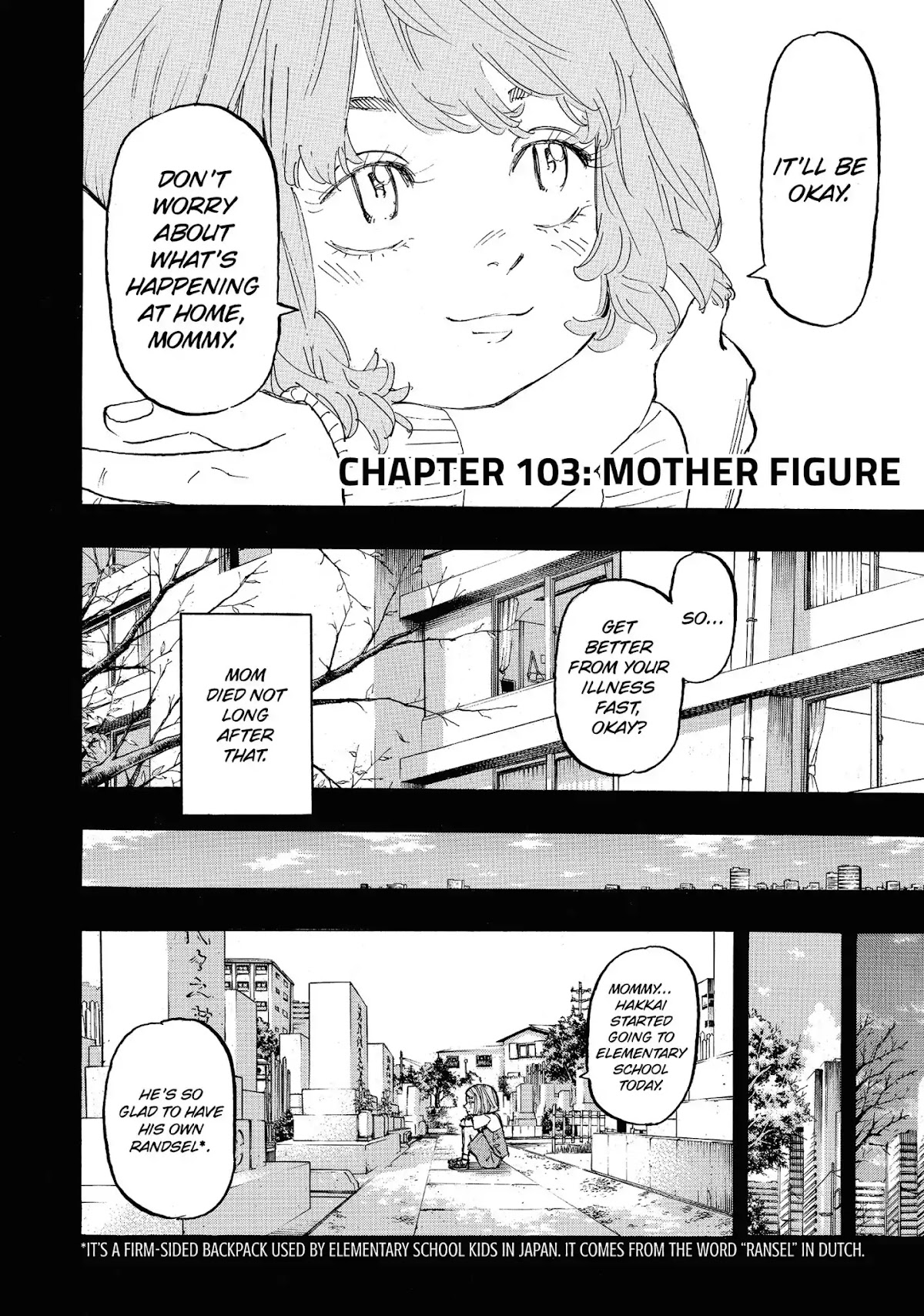 Tokyo Manji Revengers Chapter 103 page 2 - Chapter 103: Mother figure