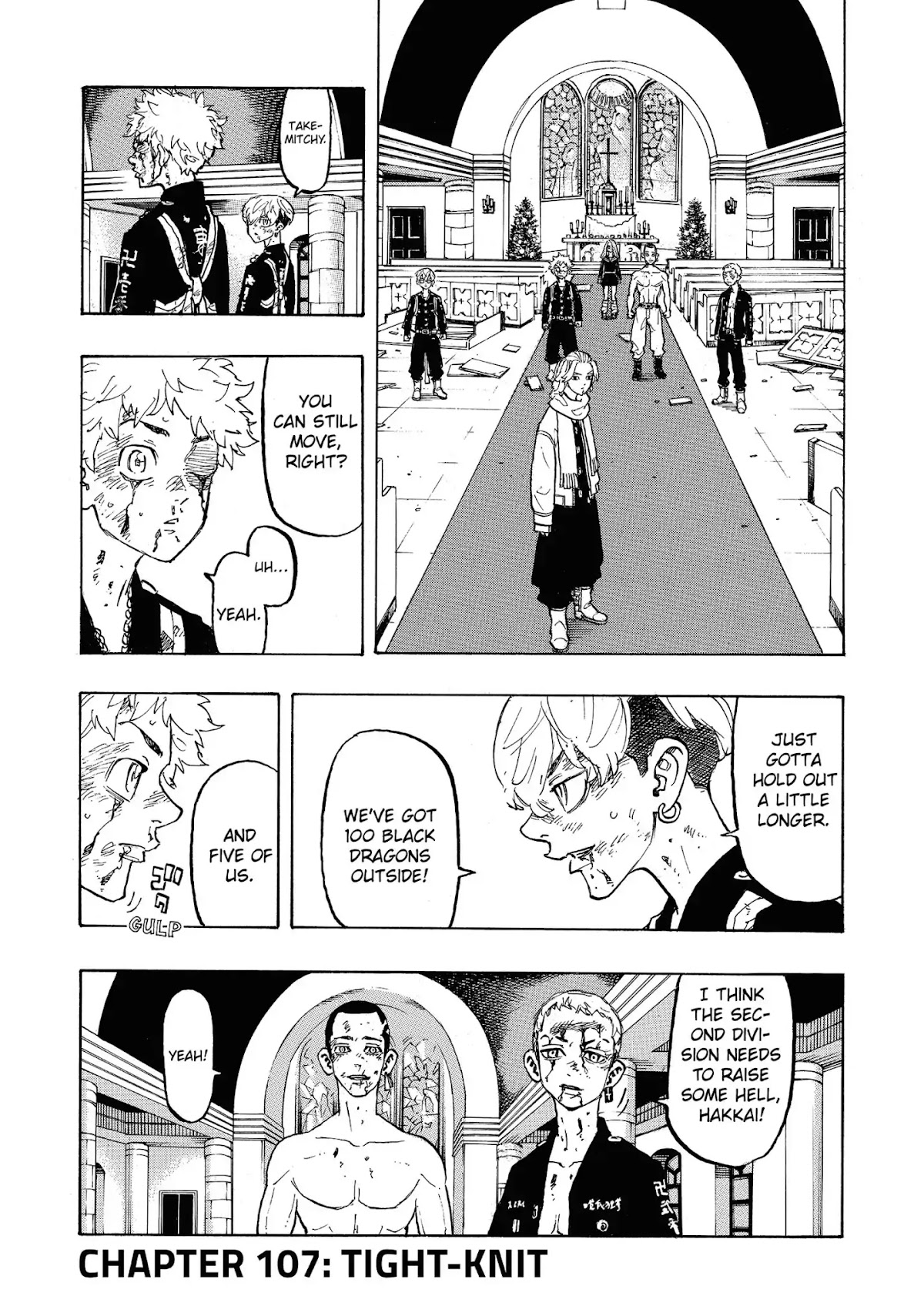 Tokyo Manji Revengers Chapter 107 page 1 - Chapter 107: Tight-knit