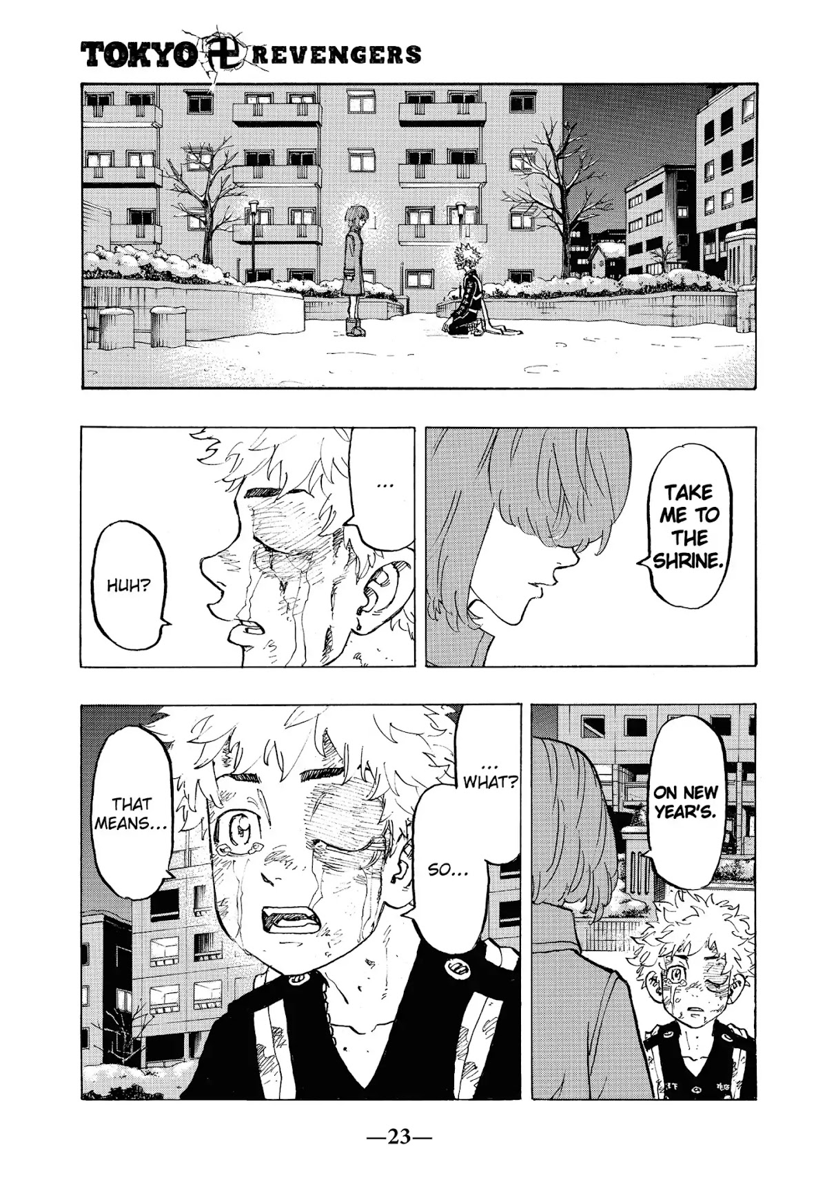Tokyo Manji Revengers Chapter 109 page 1 - Chapter 109: Not apt to give any way