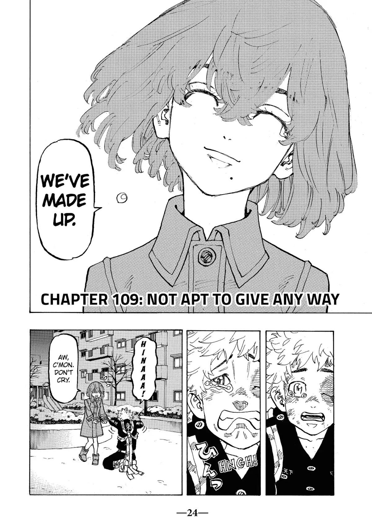 Tokyo Manji Revengers Chapter 109 page 2 - Chapter 109: Not apt to give any way