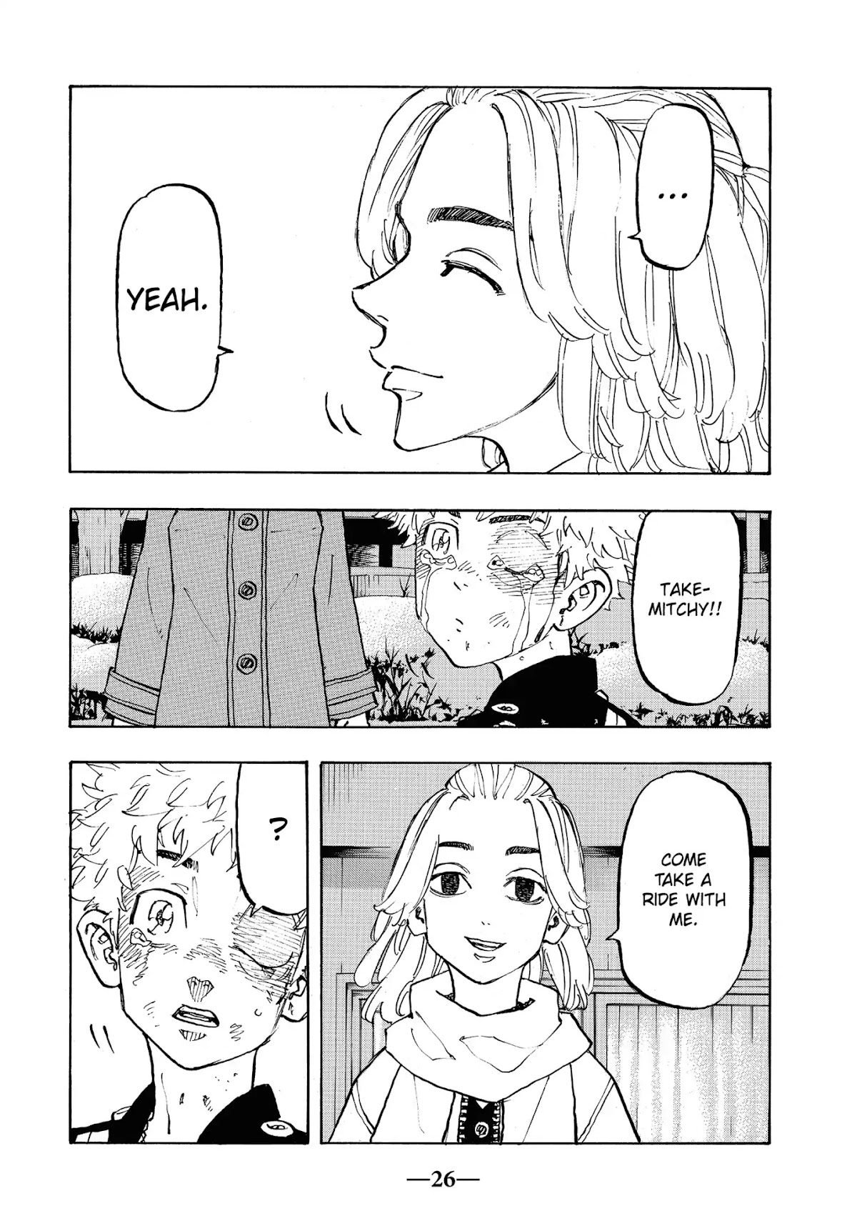 Tokyo Manji Revengers Chapter 109 page 4 - Chapter 109: Not apt to give any way