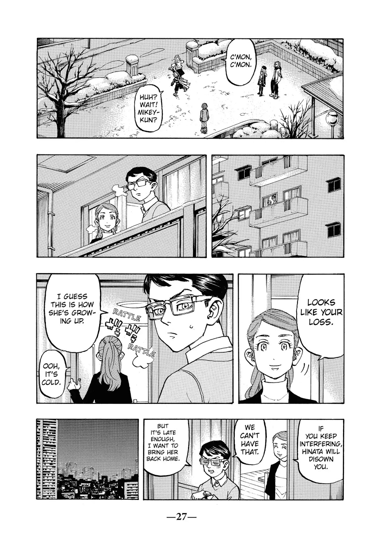 Tokyo Manji Revengers Chapter 109 page 5 - Chapter 109: Not apt to give any way