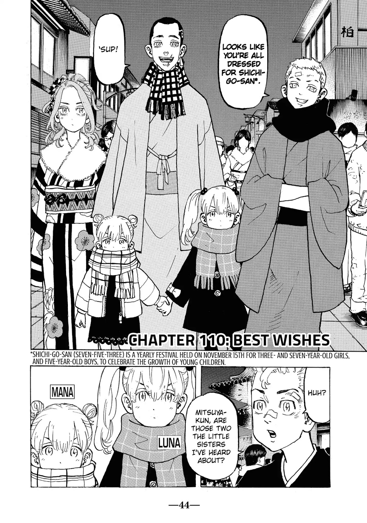 Tokyo Manji Revengers Chapter 110 page 2 - Chapter 110: Best wishes