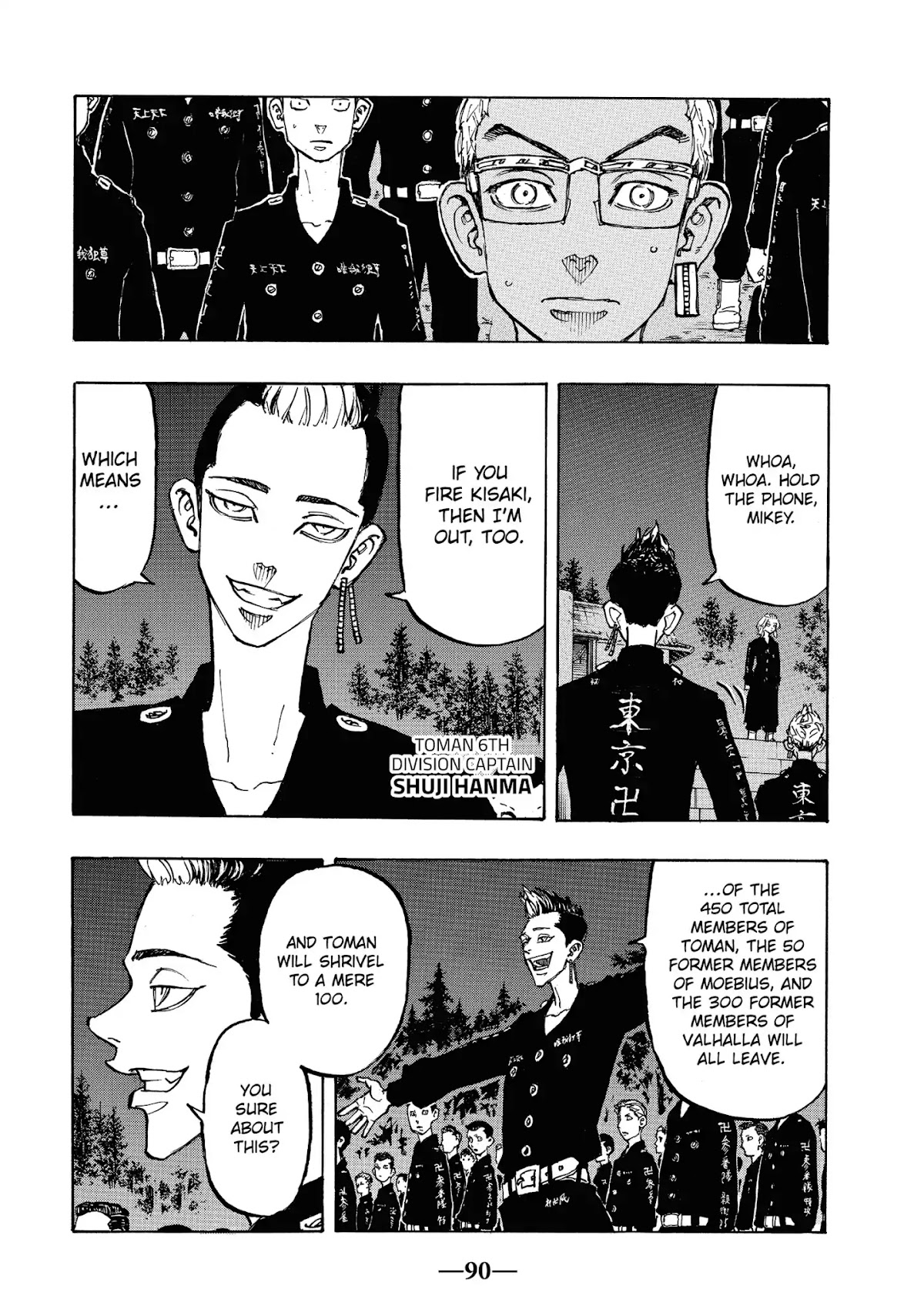 Tokyo Manji Revengers Chapter 112 page 4 - Chapter 112: You're fired