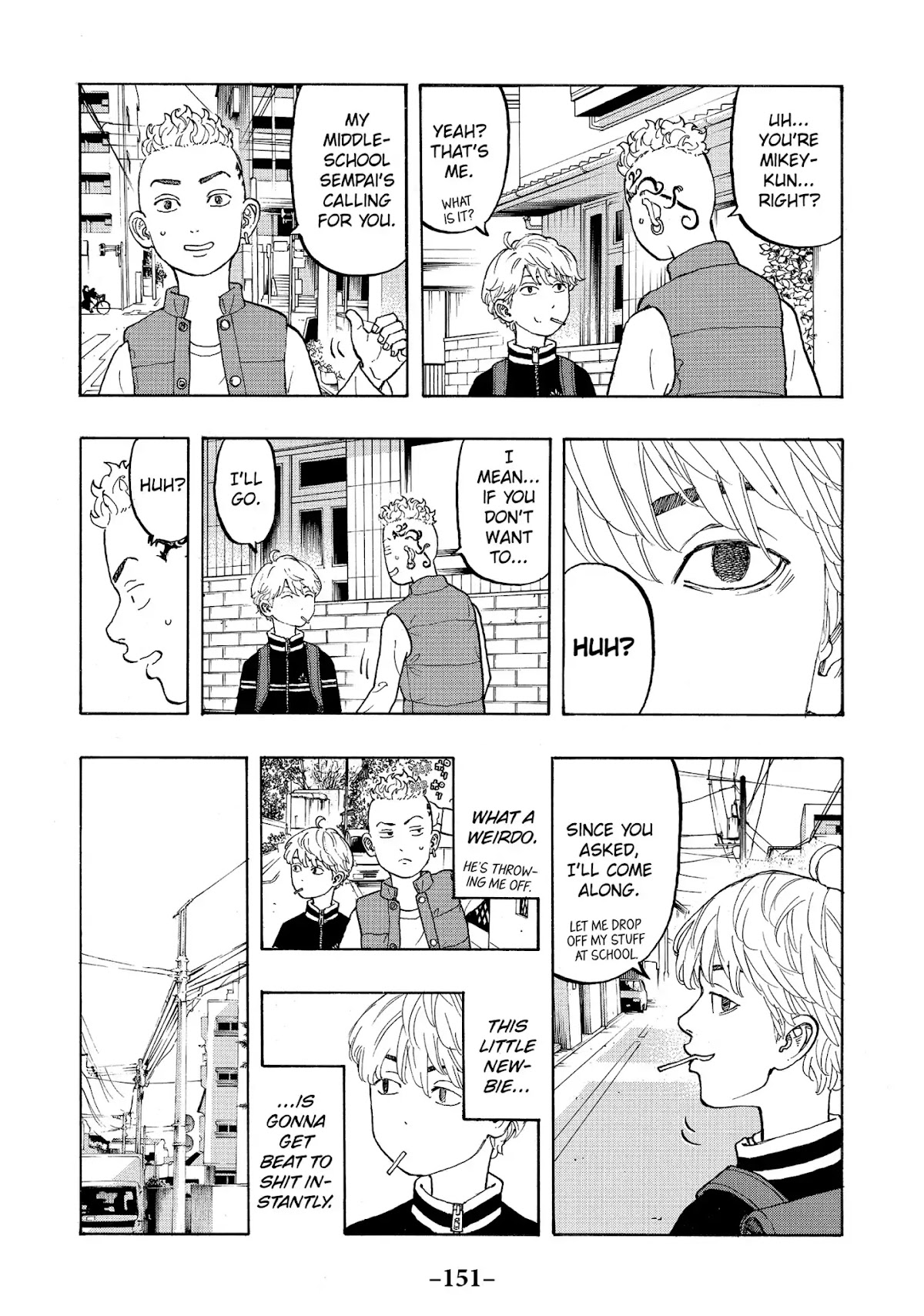 Tokyo Manji Revengers Chapter 12.5 page 11 - Vol.2 Chapter Extra: Zero