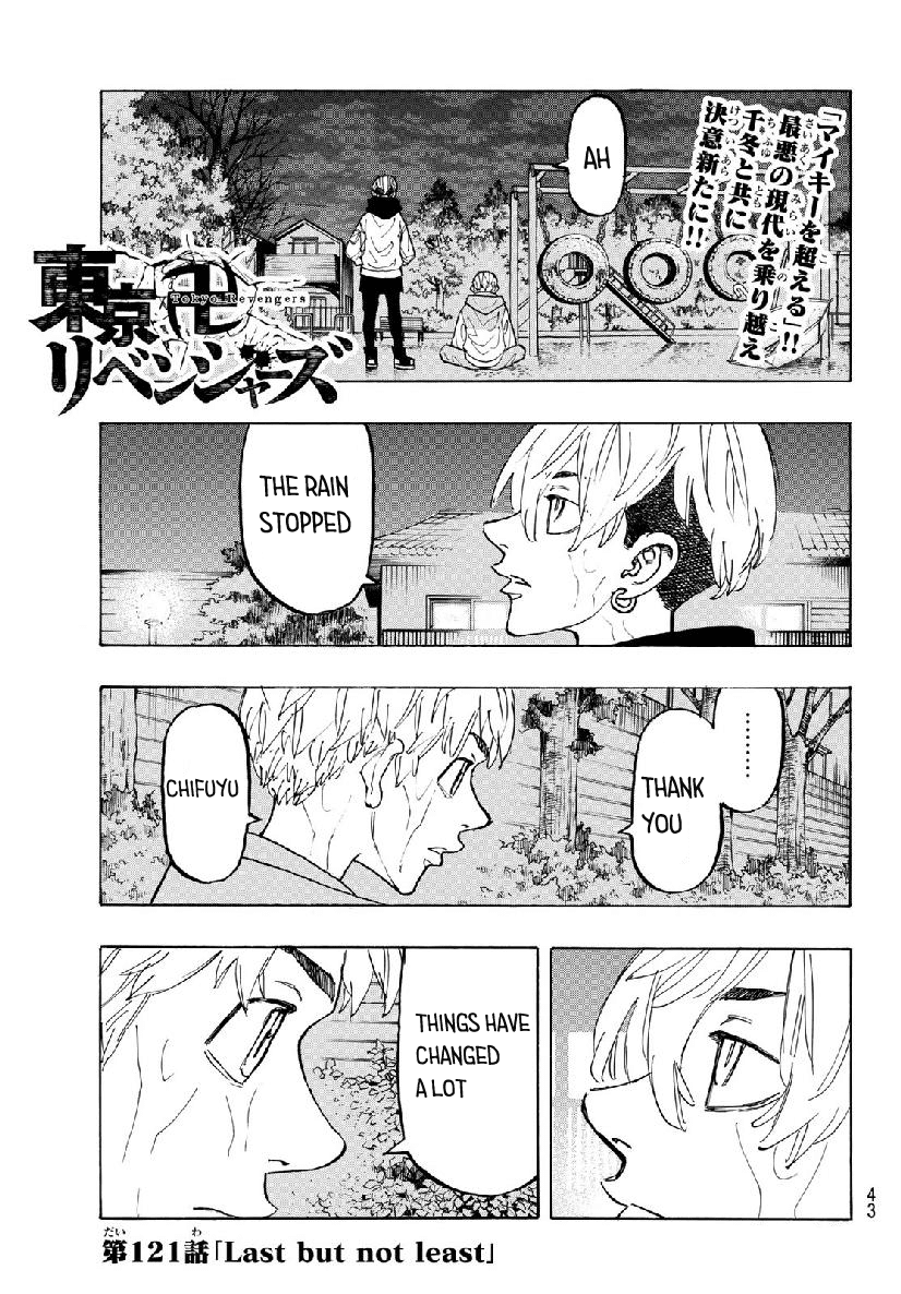 Tokyo Manji Revengers Chapter 121 page 1 - Chapter 121: last but not least