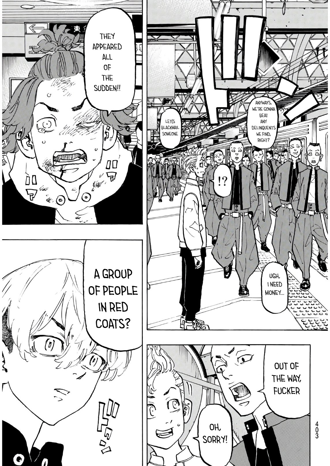 Tokyo Manji Revengers Chapter 124 page 11 - Chapter 124: When it rains, it pours