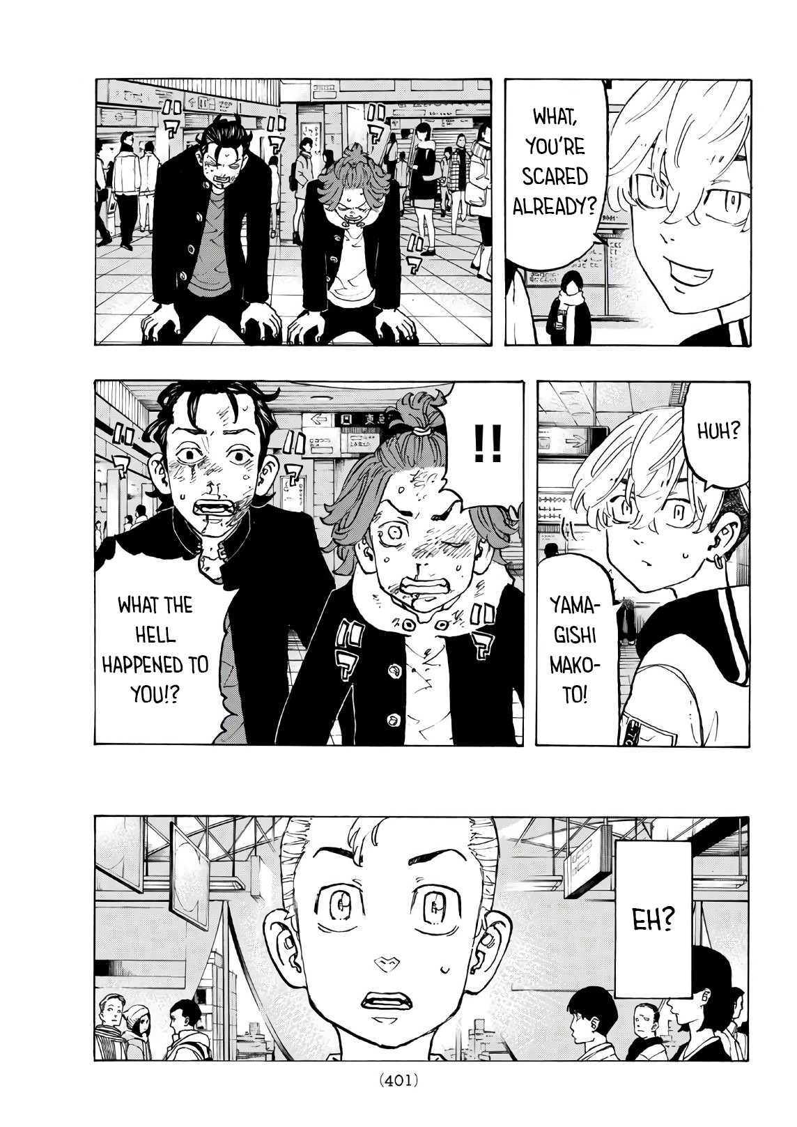 Tokyo Manji Revengers Chapter 124 page 9 - Chapter 124: When it rains, it pours