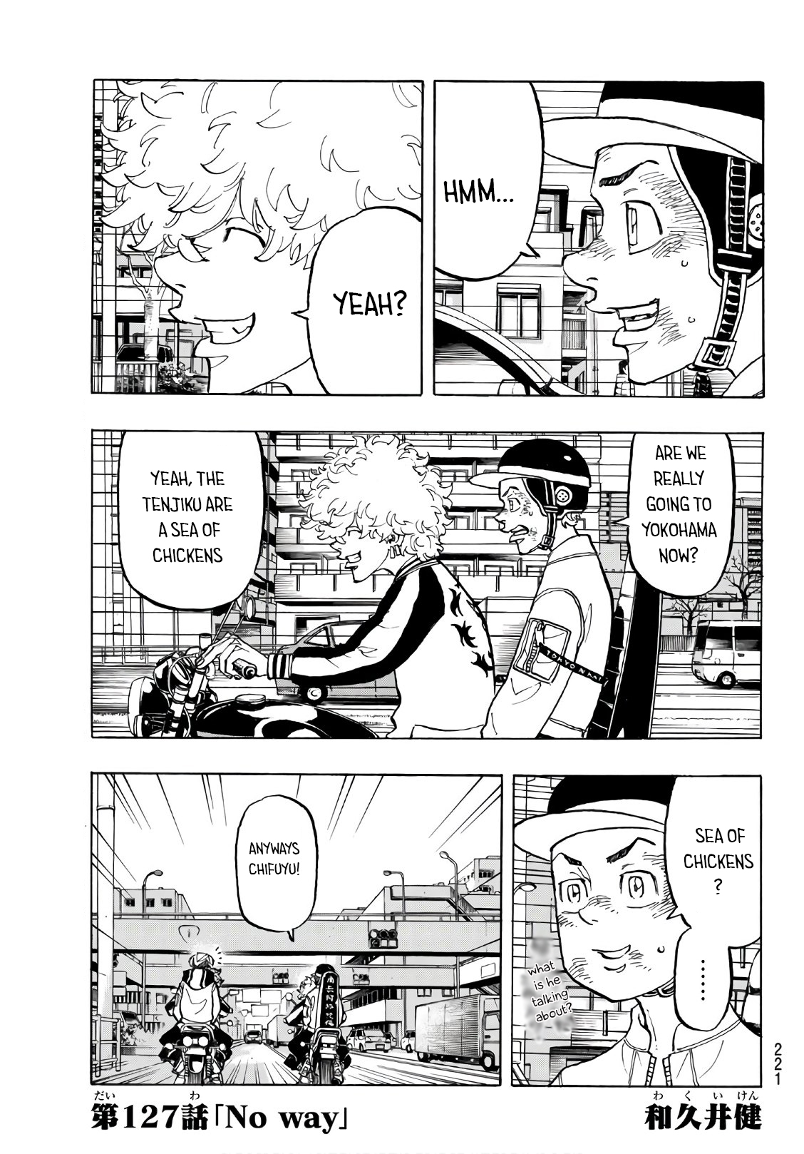 Tokyo Manji Revengers Chapter 127 page 1 - Chapter 127: no way