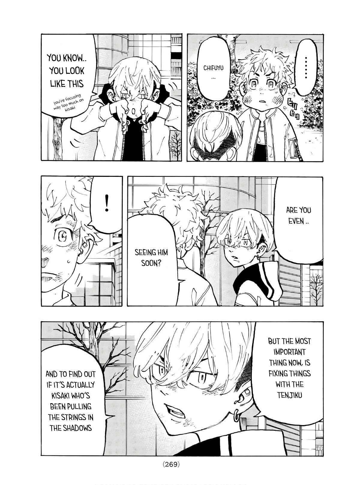 Tokyo Manji Revengers Chapter 128 page 4 - Chapter 128: gang of four