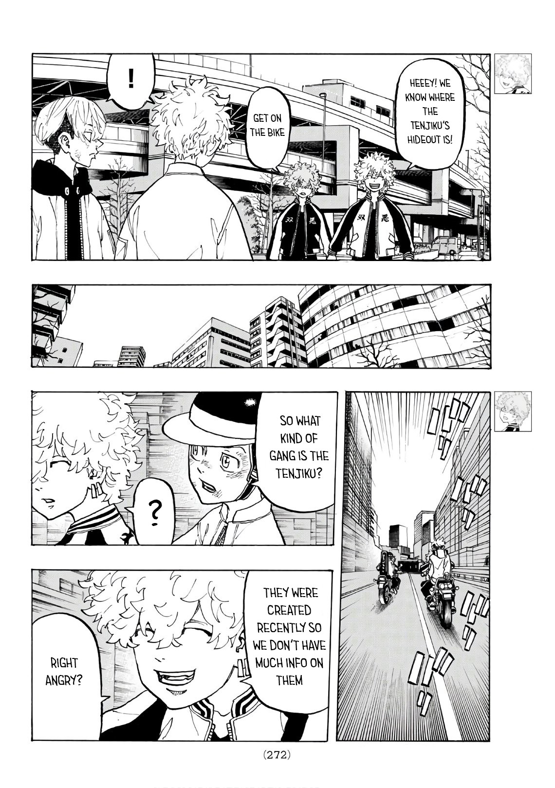 Tokyo Manji Revengers Chapter 128 page 7 - Chapter 128: gang of four