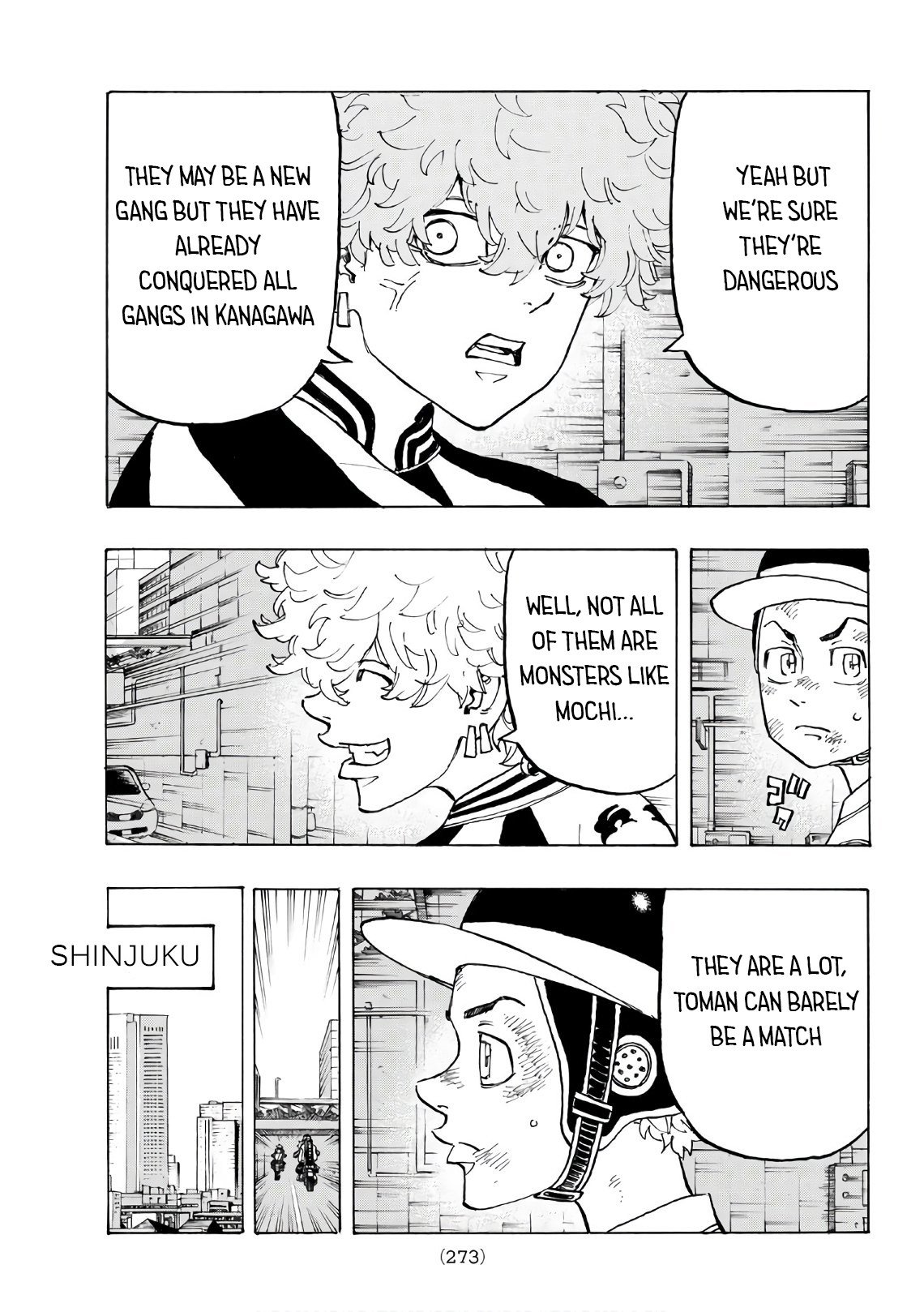 Tokyo Manji Revengers Chapter 128 page 8 - Chapter 128: gang of four